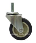 25D8TPT 2 1/2" Thermo Pro Threaded Stem Swivel Caster