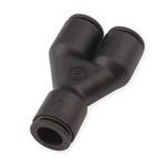 Parker, 3140 60 00, Y Tube Fitting, 3/8 in.