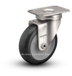 4A02PS 4" Swivel Caster Poly Wheel