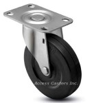 4SRERS 4" Swivel Caster Soft Rubber Wheel