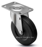 5SRERS 5" Swivel Caster Soft Rubber Wheel