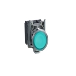 Schneider, XB4BW33B5, Push Button, 1 NO, 1 NC, Green