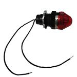 Rees, 40100-012, Bi-Polar Pilot Light, 120VAC, LED, Red