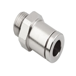 Schmalz, 10.08.02.00204, Push-In Fitting, Straight, 6 mm DIA