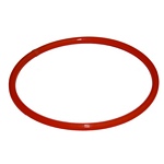 Automotion, 1064849, Round Belt, .210 in. DIA, 9 1/2 in. L, 85A, Urethane, Red