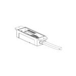 Accu Sort, 0111623002, AL5010 Mounting Base, with Integrated 3M Cable