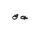 Automotion, 010212-03, Par Clip for 1/2in. Dia., Tubing Closed Top, Black Nylon