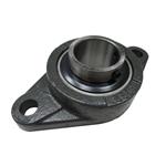 Peer, UCFT207-23, Flange Bearing, 1 7/16 in. Bore, 2 Hole