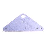 Automotion, 951945, Pulley Link Plate, 9 in. x 9 in. L For Multibelt Sorter