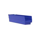 Akro Mils Shelf Bin, 17 7/8 IN x 4 1/8 IN x 4 IN, PK of 12