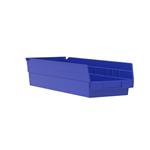 Akro Mils Shelf Bin, 17 7/8 IN x 6 5/8 IN x 4 IN, PK of 12