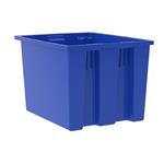 Akro Mils Stack and Nest Tote, 19 1/2 IN x 15 1/2 IN x 13 IN, PK of 6