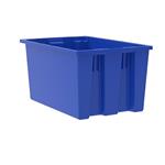 Akro Mils Stack and Nest Tote, 23 1/2 IN x 15 1/2 IN x 12 IN, PK of 3