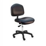 Cleanroom Wide Chair Desk H and Nylon Base, 18"-23" H  Single Lever Control