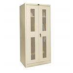 Hallowell Stationary Ventilated Door Cabinet, Wardrobe, 72 IN High