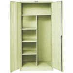 Hallowell Stationary Solid Door Cabinet, Combination, 72 IN High