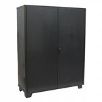 Solid Door 14 Gauge Welded Cabinet with 4 Shelves 24 x 48