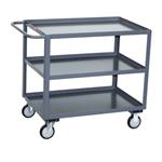 3 Shelf Service Cart 18" Wide x 36" Long x 35" Tall