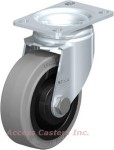 L-POEV 101K-12-SG-FK Blickle High Capacity Swivel Caster with Elastic Rubber Wheel